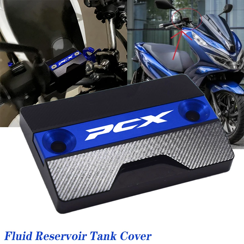 

Для HONDA pcx160 pcx150 PCX125 PCX 160 150 125, аксессуары для мотоцикла, передний тормозной бак с ЧПУ, крышка бака для жидкости, крышка масляной чашки