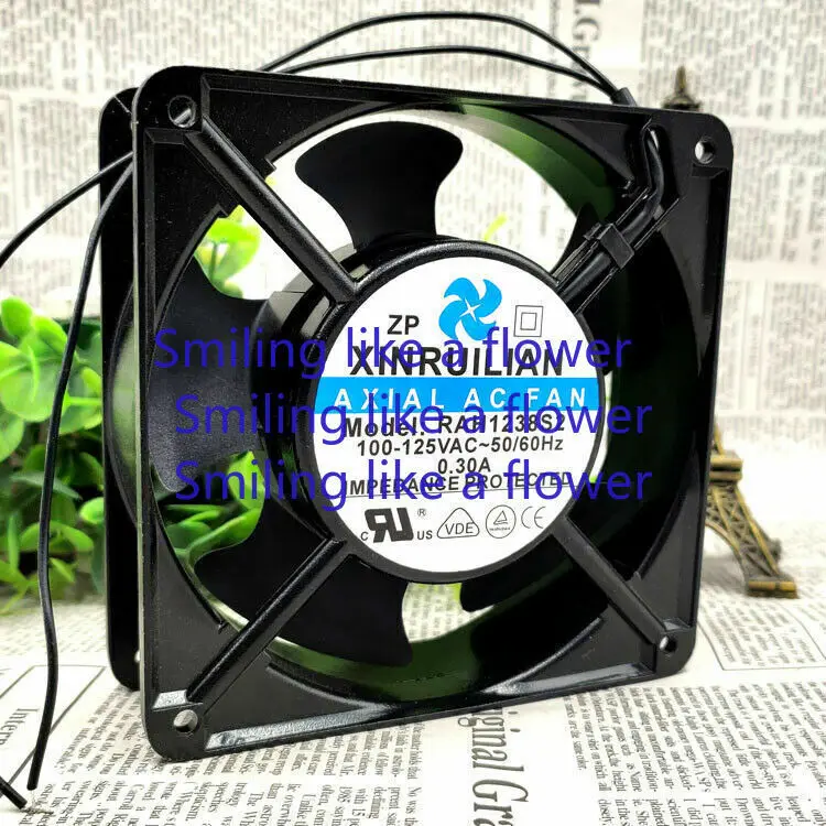 Silent Cooling Fan For Chassis RAH1238S2 100-125V 0.30A 120*120*38mm