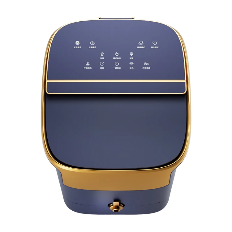 Multi Functional Fully Automatic Foot Bath Massage With Timed Dual Column Surfing And Heating Massage For Foot Bath