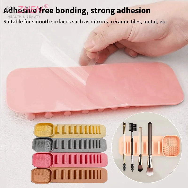 1個入り シリカゲル製 洗浄ボウル 化粧ブラシ洗浄ボックス メイクアップエッグ乾燥ツールセット パウダーパフ洗浄スポンジ 収納ツール