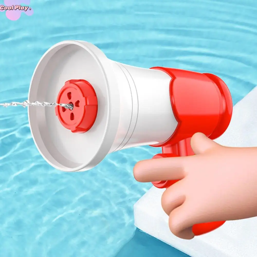 

Splashing Spray Children's Trumpet Water Toy Handheld Easy To Fill Trumpet Water Spray Toys Cute Plastic Horn Water Play Toy
