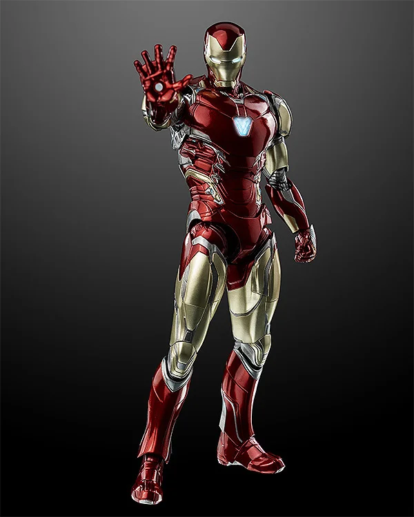 100% Original Threezero Studio Infinity Saga DLX Iron Man Mark 85 อะนิเมะ Action Collection Figures ของเล่นของขวัญสต็อก