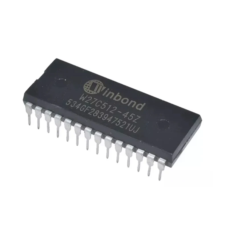 10PCS W27C512-45Z DIP28 Memory chip IC High quality New