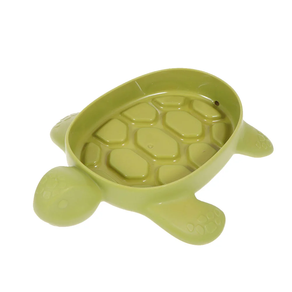 

1PC Turtle Shape Soap Dish Leachate Tray Drain Soap Box Holder for Shower Room Bathroom soap tray soap case