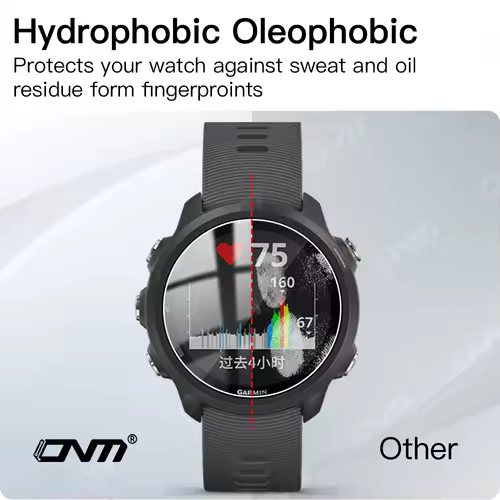 9H Tempered Glass for Garmin Forerunner 955 945 255 245 Music 55 Accessories Screen Protector Glass Ultra-HD Anti-scratch Film - Image 2