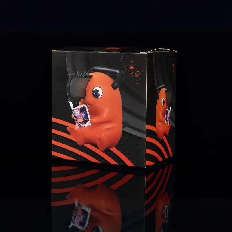 بالمنشار رجل Pochita عمل الشكل تمثال تمثال نموذج جمع سطح المكتب الحلي نماذج أنيمي عيد الميلاد حفلة عيد ميلاد هدية #6