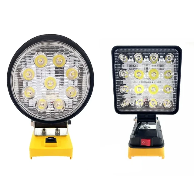For Dewalt 20v 18V Battery Cordless Working Lamp LED Light for Outdoor Emergency Floodlights Spotlight Camping Lightin AliExpress