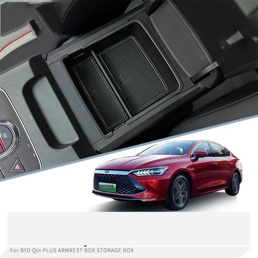 

For BYD KING DMI BYD Chazor 2024 Car Center Console Organizer Storage Box Armrest Storage Box Auto Modified Styling Accessories