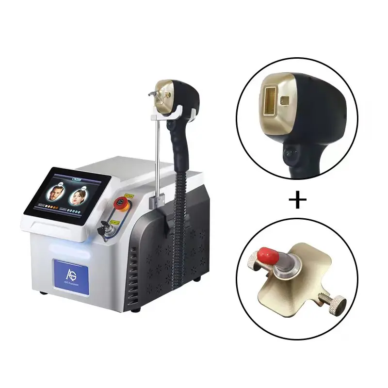 ADG  Diode Laser 2000W 808 755 1064 Nanometer Hair Removal Machine Hair Removal Beauty Instrument Ice Titanium Device For Salon