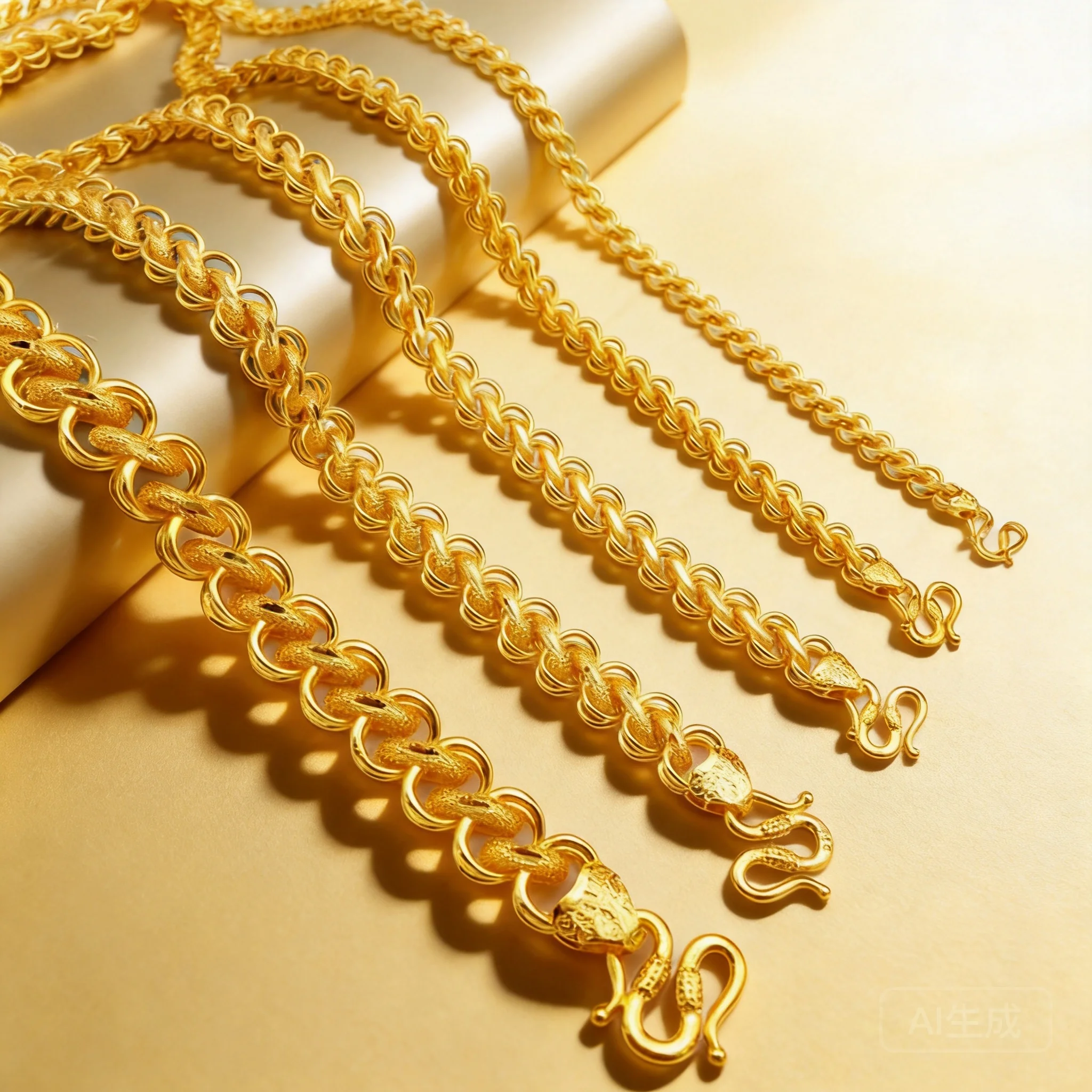 

Men's 2026 Trendy Thai Style Brass Gold Plated Necklace Fashion Popular Jewelry For Men Daily Wear Party Hip Hop Casual Decor
