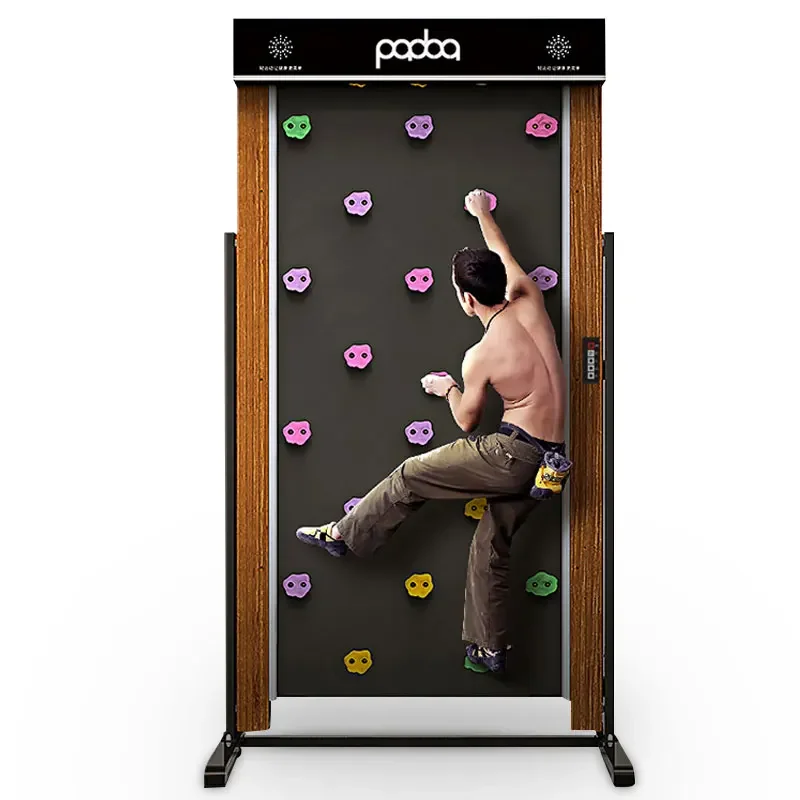 PAOBA Sport Climbing Bouldering Gym Motorized Rock Climbing Training Machine Aerobic Exercise Treadwall PY002