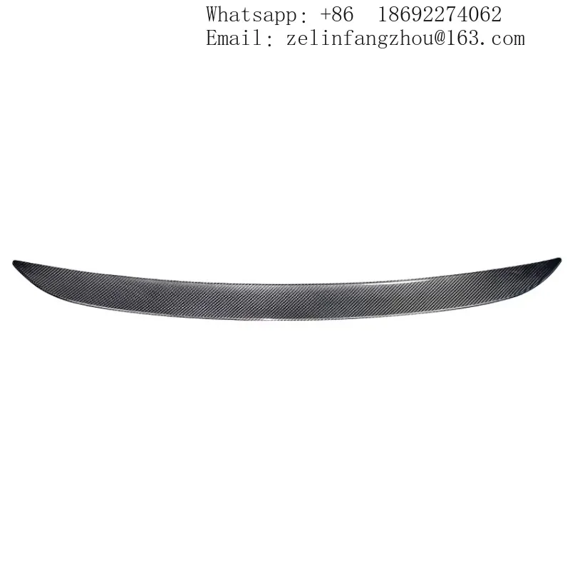 

Большой задний спойлер MP-Style из 3K твил-карбона, универсальный спойлер на багажник для автомобилей BMW 5 серии G30, G38