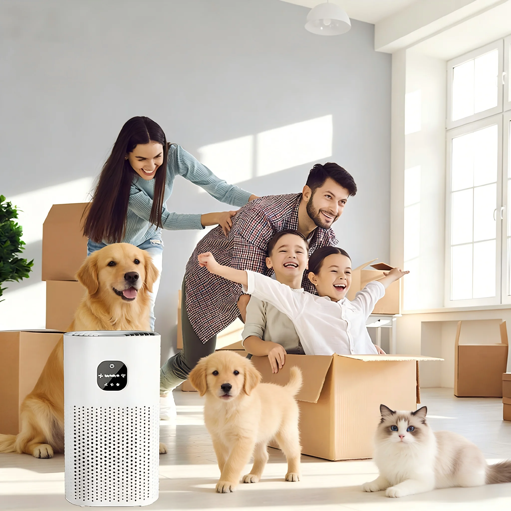 purificateur-d'air-portable-pour-animaux-de-compagnie-smart-home-ap1688-pour-les-allergies-et-les-poils-avec-prefiltre-qui-retient-les-squames-la-poussiere-et-le-plasma-antibacterien