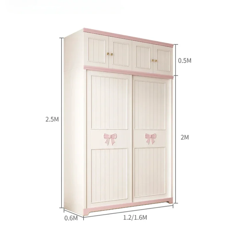 Modern Girls Kids Wardrobes Organizer Design Nordic Shelf Clothes Wardrobes Storage Home Armadio Camera Da Letto Furniture