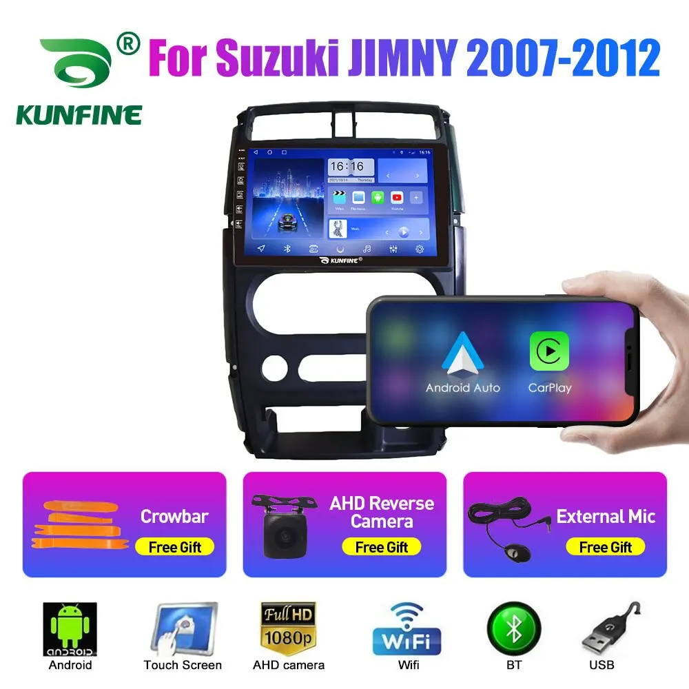

10.33 Inch Car Radio For Suzuki JIMNY 2007-2012 2Din Android Octa Core Car Stereo DVD GPS Navigation Player QLED Screen Carplay
