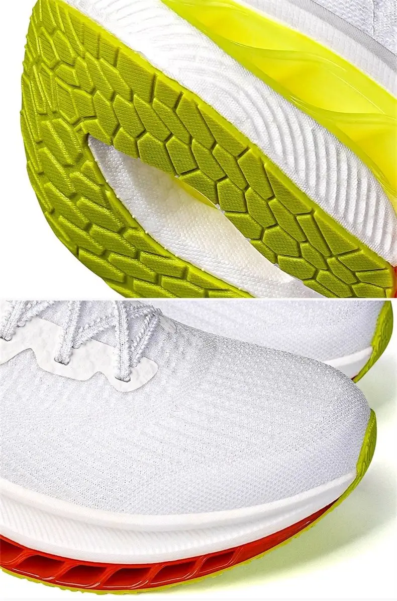 2025 New Running Shoes Men's Women's Soft Bottom Jogging Shoes Couples Size 36-45 Unisex Lightweight Socks Sneakers