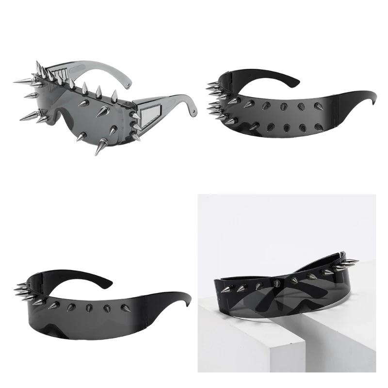 Fajne gogle Steampunk okulary nowość okulary przeciwsłoneczne gogle Punk gotyckie okulary nowość okulary przeciwsłoneczne gogle Steampunk