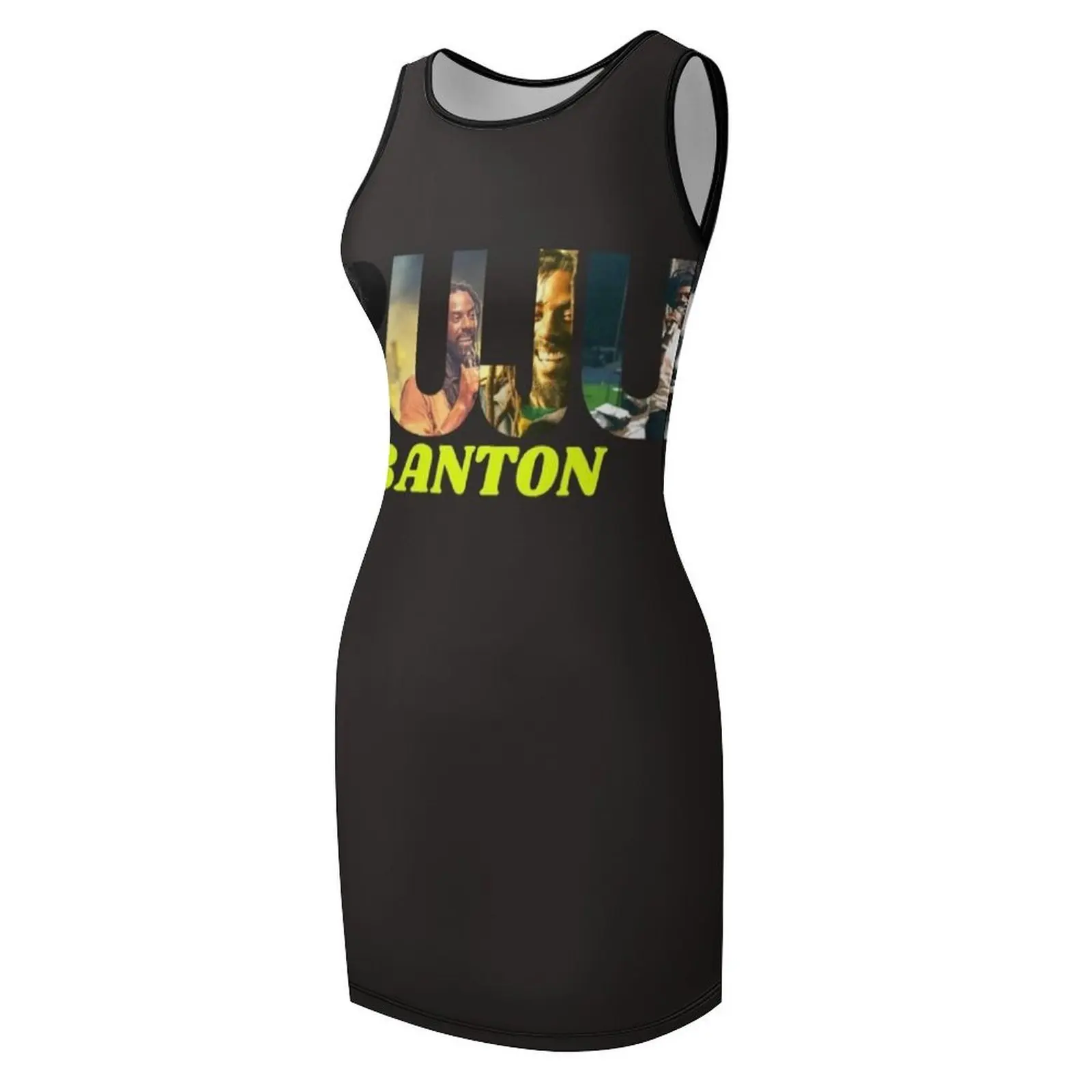 Koszulka Buju Banton, naklejka, sukienka bez rękawów, luksusowa sukienka, sukienka w stylu koreańskim, odzież damska, odzież estetyczna