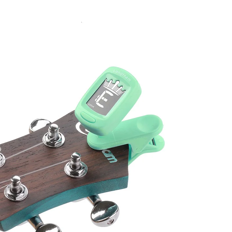 Digital Clip-on Electric Tuner Rotatable LCD Display for Guitar Bass Ukulele Violin Universal Tuner Guitar Accessories