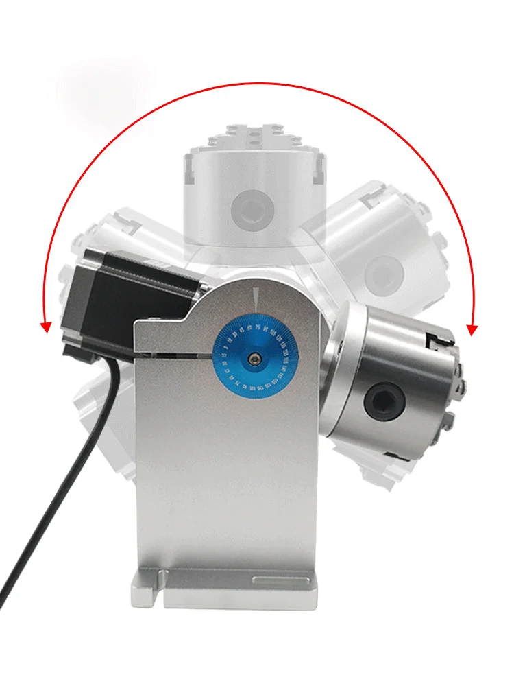 Laser Marking Machine Spare Part D80 Rotary Fixture for Cup BOttle Laser Engraving
