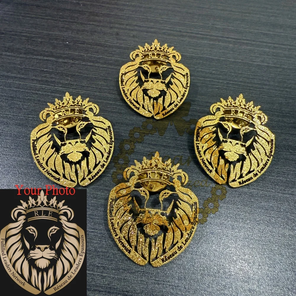 

Персонализированная брошь - булавка для воротника в подарок команды компании на заказ - персонализированная брошь из нержавеющей стали для членов команд