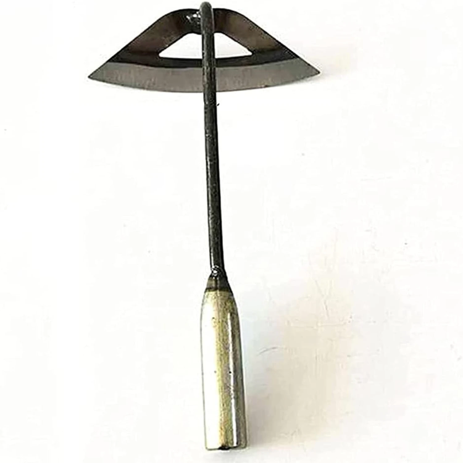 Hoe Garden Tool Steel Hardened Hollow Garden Hoe Hand Held Weeding Rake Hoe Shovel Weed Puller Accessories Garden Planting Hoe