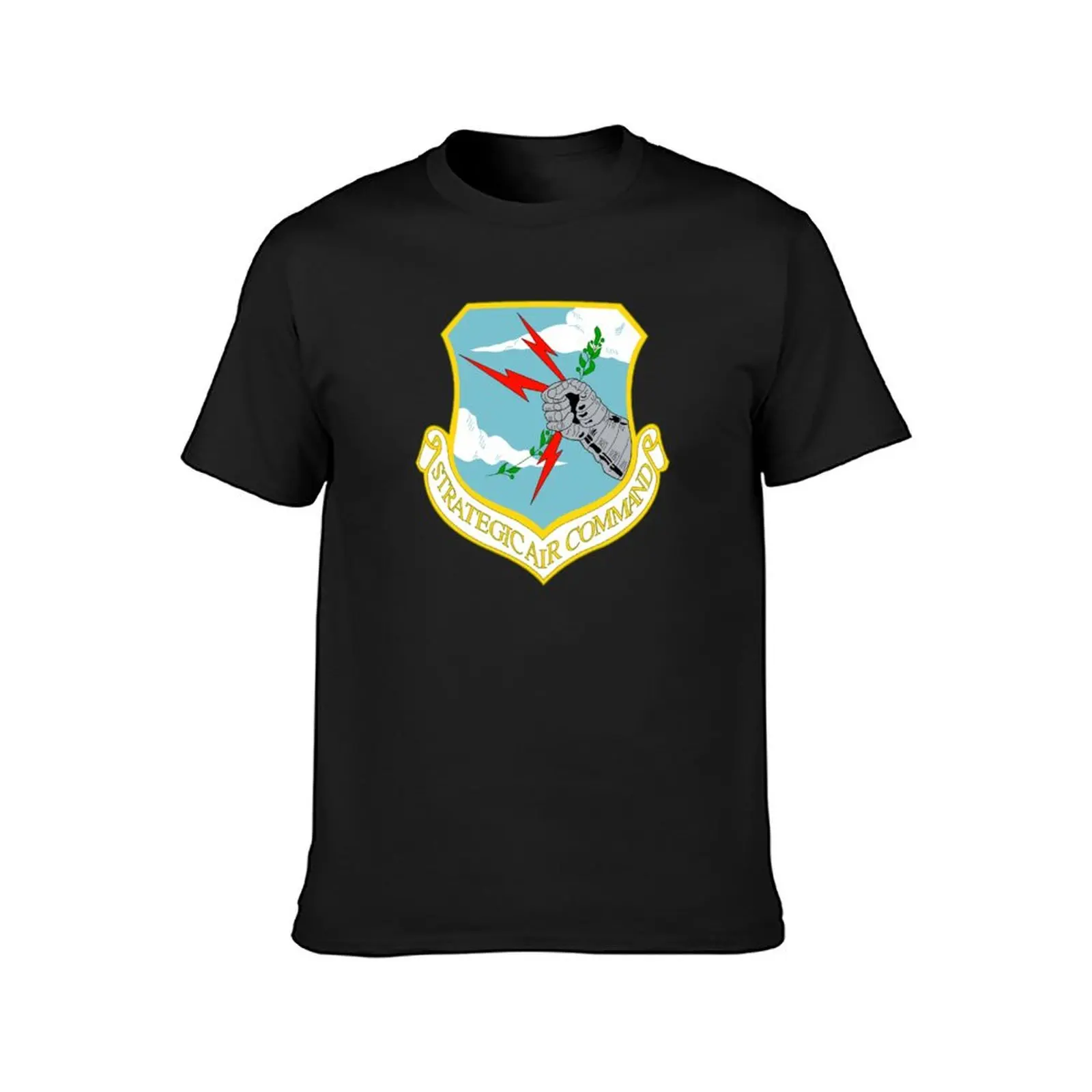 Strategic Air Command T-Shirt korean fashion plus size tops mens graphic t-shirts hip hop