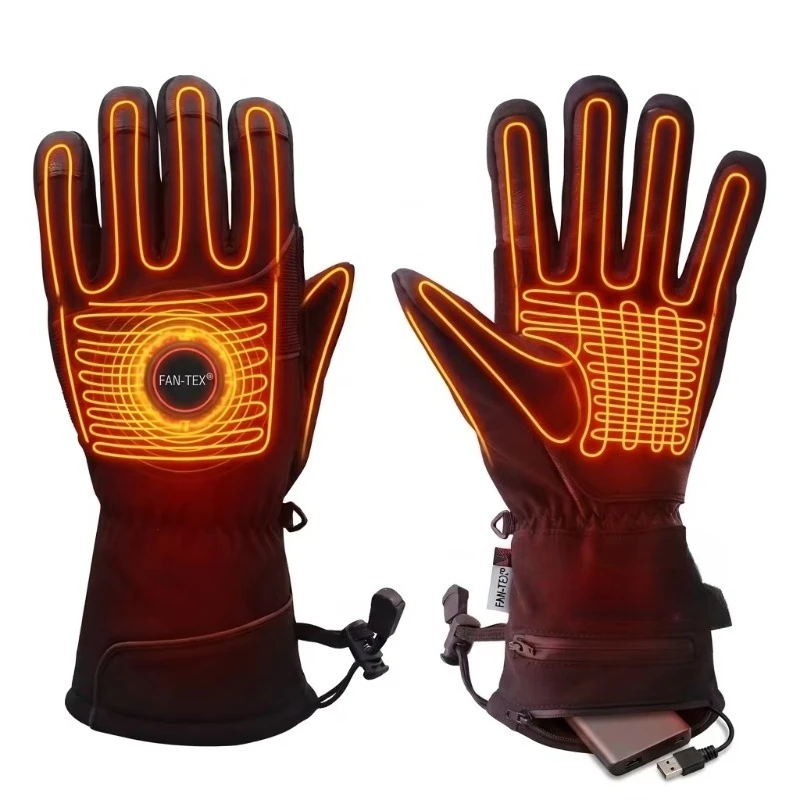 Airo Intelligent Outdoor Ski Gloves Smart Heated Liners for Riders Handwarmers for Motorcycles Heated Gloves Rechargeable