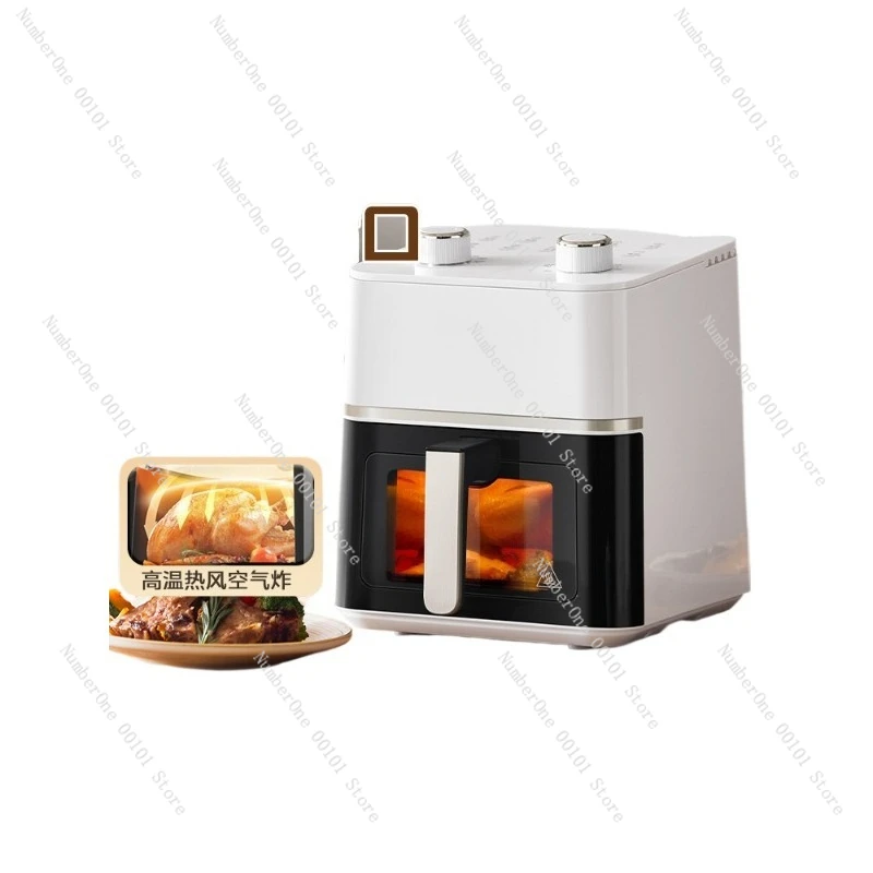 

Household Digital Air Fryer Oven with View Window, No Turn Over Large Capacity Multifunction for Healthy Cooking