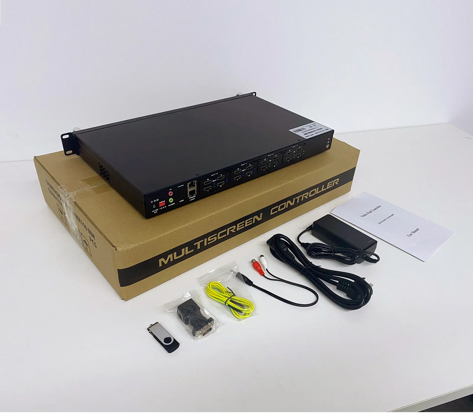 HDMI Matrix & Video Wall Processor Controller 2x4, MT-VIKI HDMI Splicer 8 In 8 Out With PIP POP 1080P