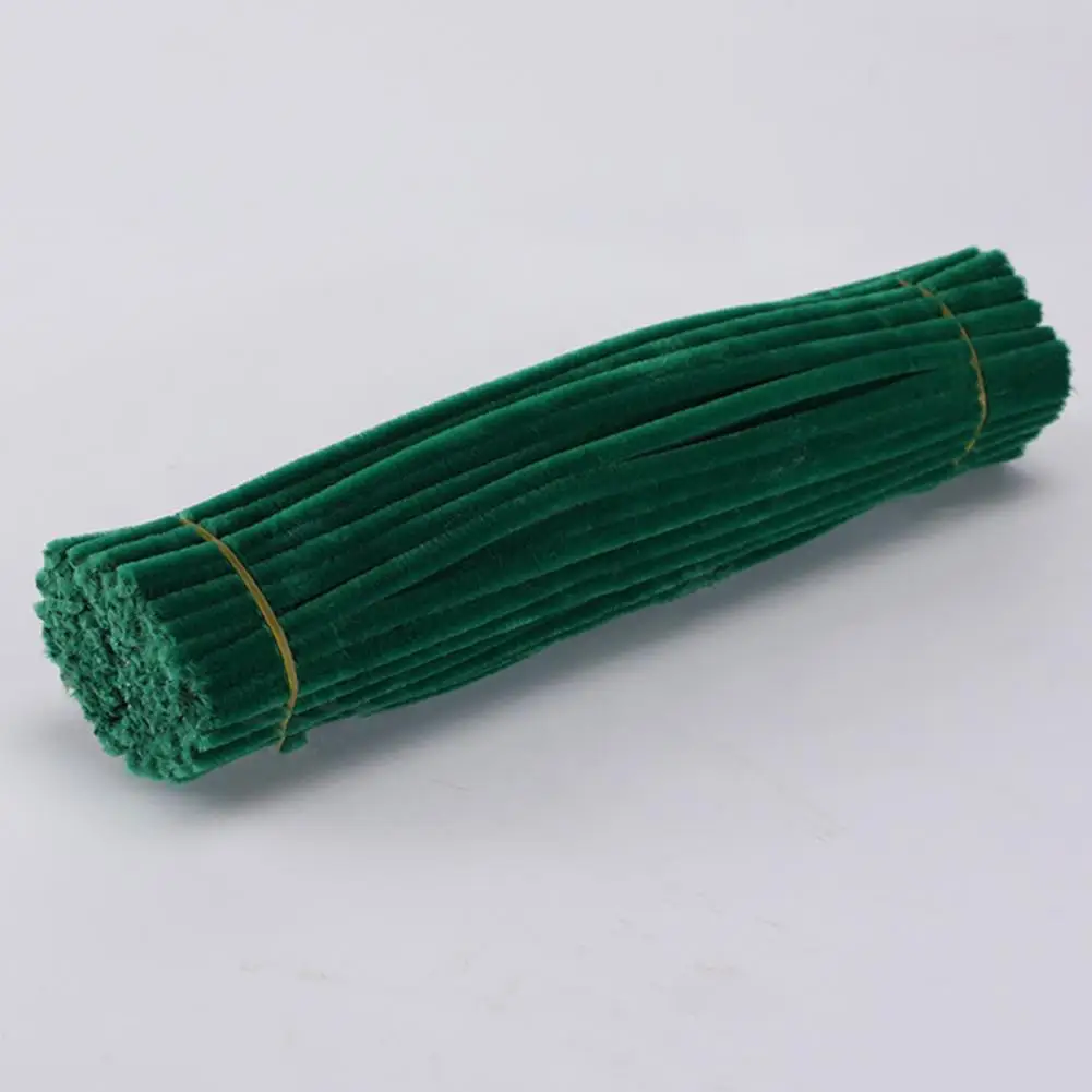 Decorazioni per feste Detergenti per tubi Detergente per tubi Kit di artigianato floreale per decorazioni di bouquet fatte a mano fai da te 100 pezzi multicolore per bambini