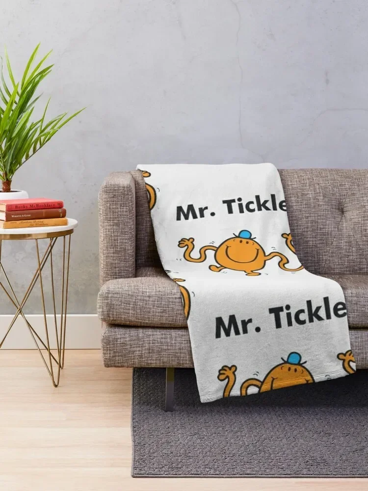 Unique Print with Mr, Tickle Cool Raglanslack Throw Blanket christmas decoration Soft Plush Plaid Hairys anime Blankets