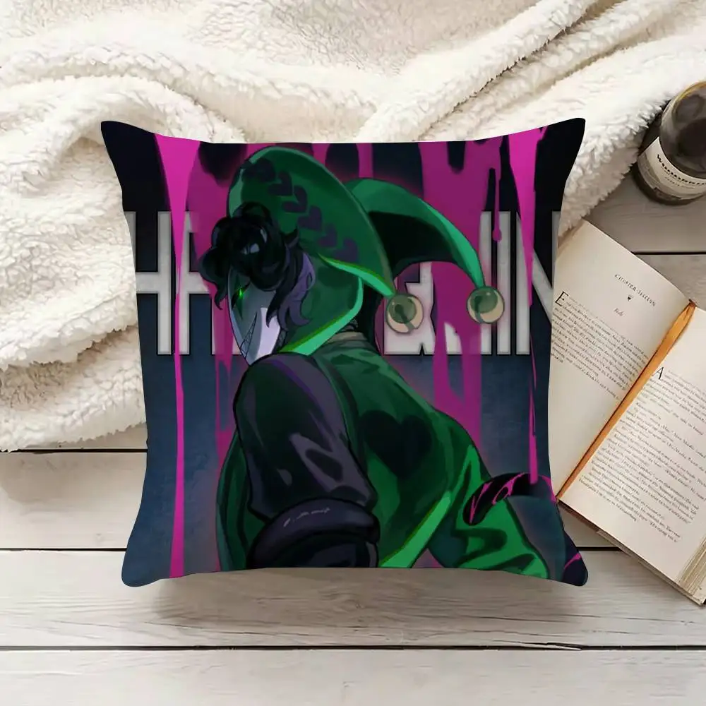 T-The F-Freak C-Circus H-Harlequin Pillow Case Living Room Sofa Cushion Cover Suitable For Home Bedroom Room Decoration