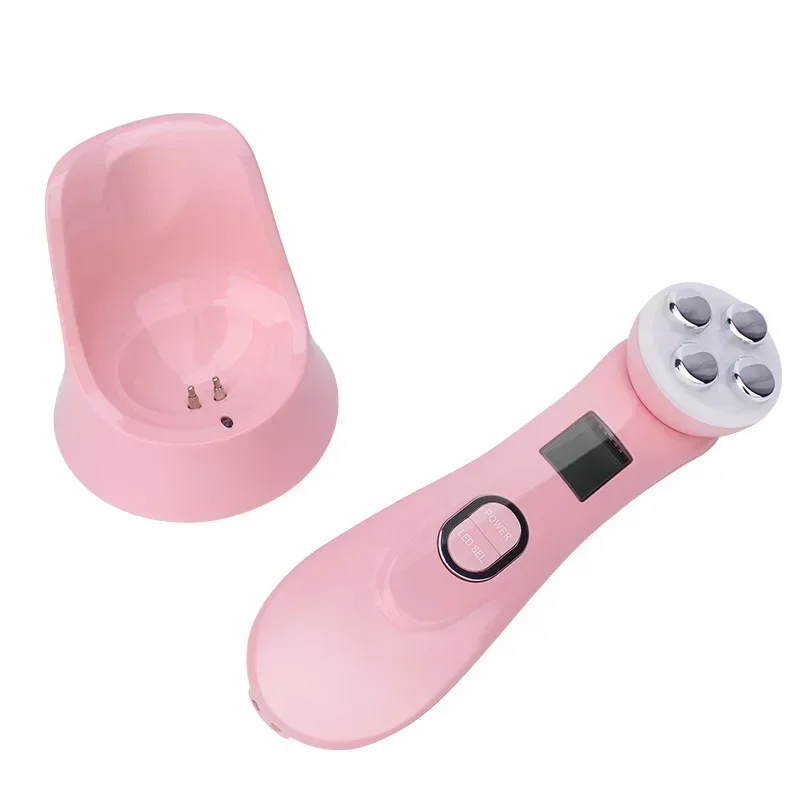 Electroporation RF EMS Mesoterapy LED Light Facial Massager Tighten Skin Care Radio Frequency RF Face Lifting Machine Beauty