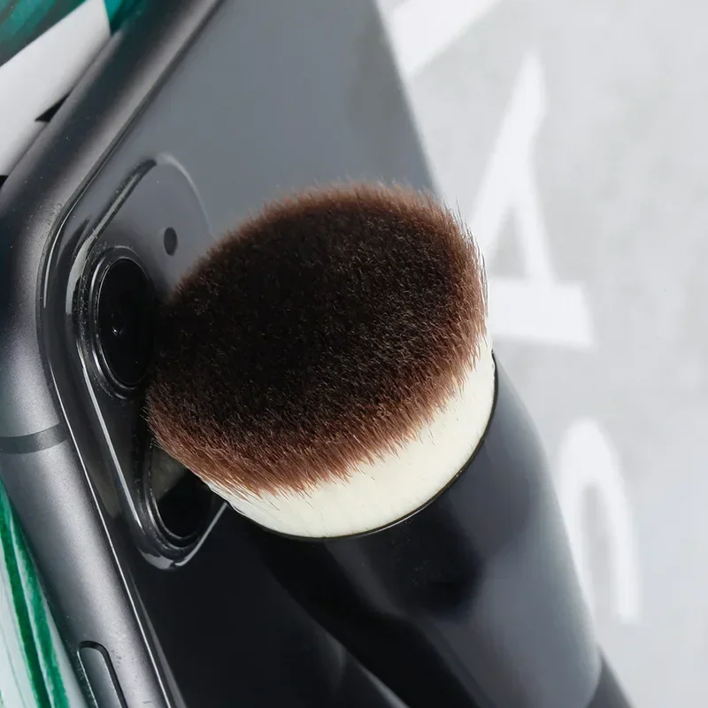 Flat Top Foundation Makeup Brushes Flat Angled Synthetic Hair Face Contour Foundation Liquid Cream Bronzer Buffing Makeup Tool