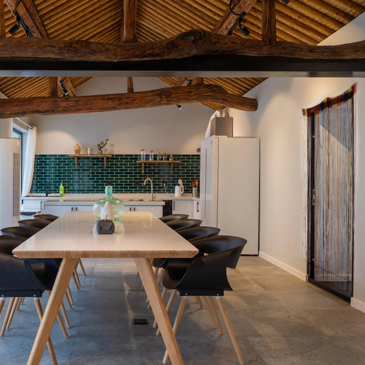 

Colorful Door Divider String Curtain Polyester Tassel Curtains for Window Room Partition Living Room Dining Coffee Shop