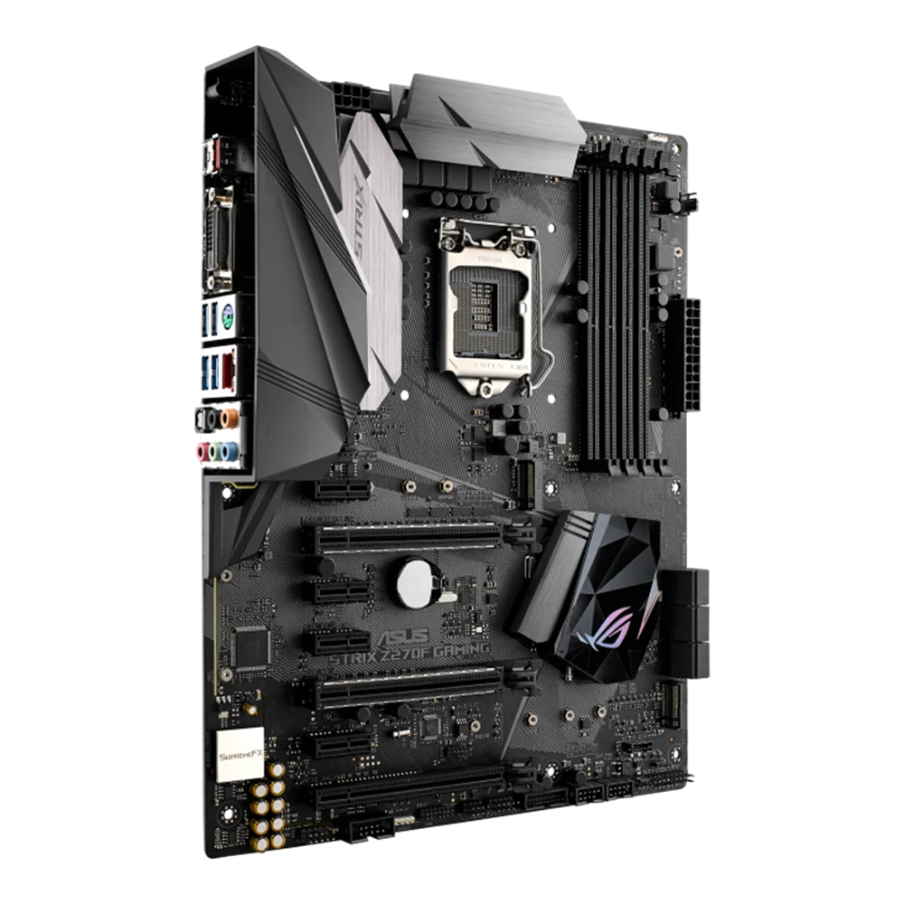 ASUS ROG STRIX Z270F GAMING Motherboard CPU supports i3-6100 6100T 6300 6300T i3-7100 7300 7300T