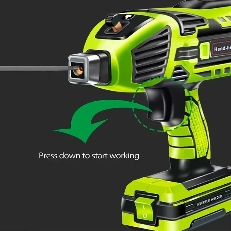 4600W Electric Welding Machine Arc Welder 110V/220V±15% Handheld Electric Welder Portable Integrated Spot Welding Machine Tools