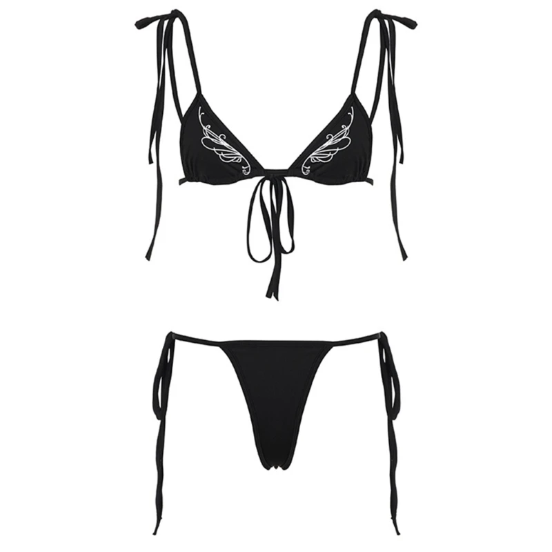 

Sexy Bikinis Set Woman Swimsuit Pushes up Bras Bikinis Set 2Pieces Swimwears Bathing Suit Beachwears String Bikinis Set