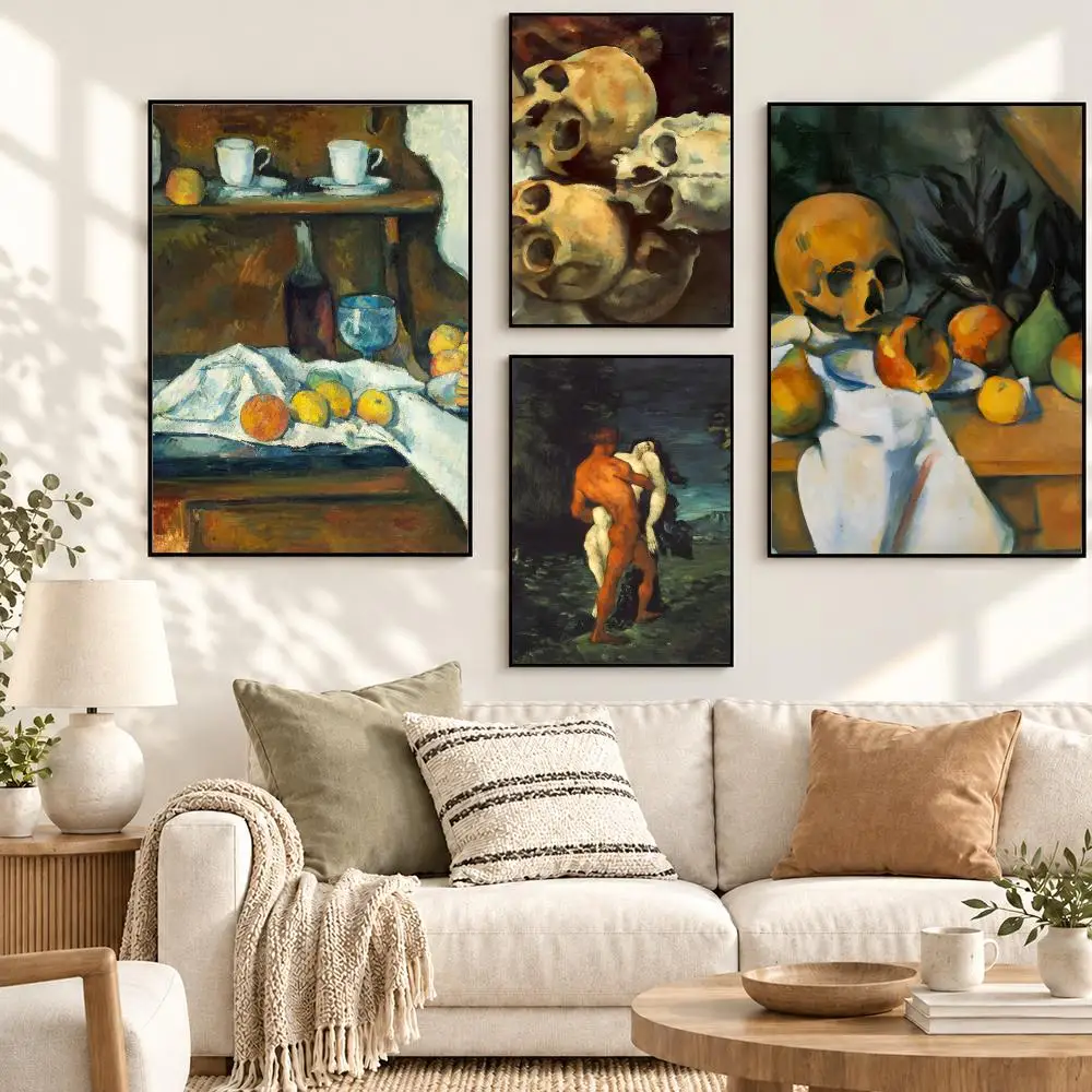 Paul Cezanne French Post Impressionist Painting Classic Poster Decorative art prints for the home, holiday gifts, unframed