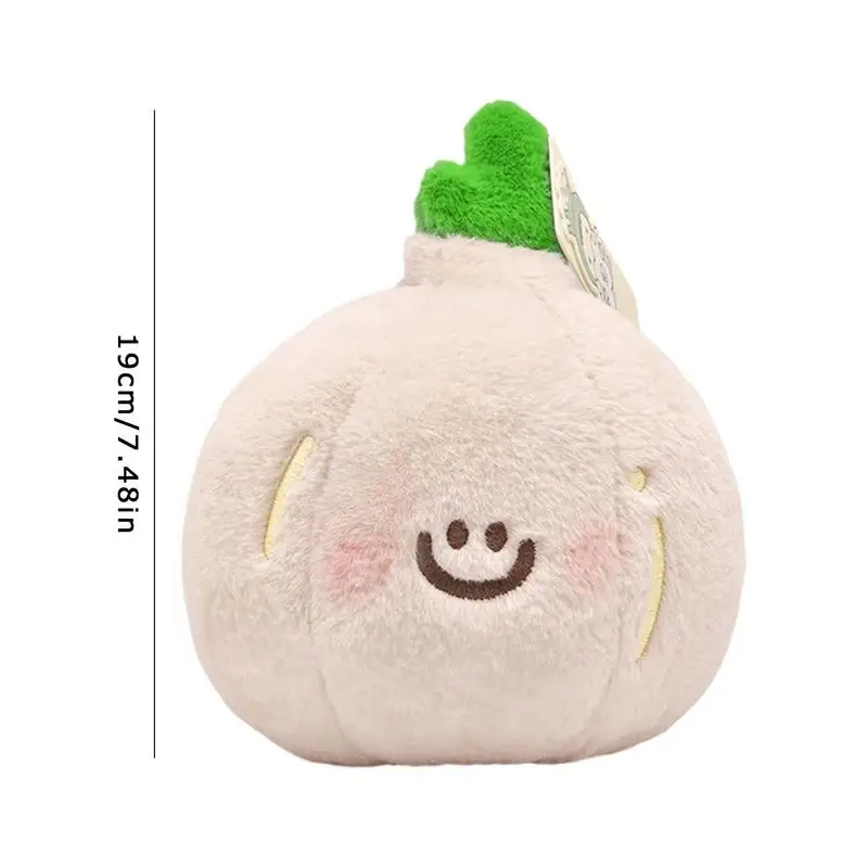 Scallion Plushie Miękka wypchana lalka warzywna Zabawna pluszowa zabawka warzywna Dekoracja domu do salonu Sypialnia Gabinet