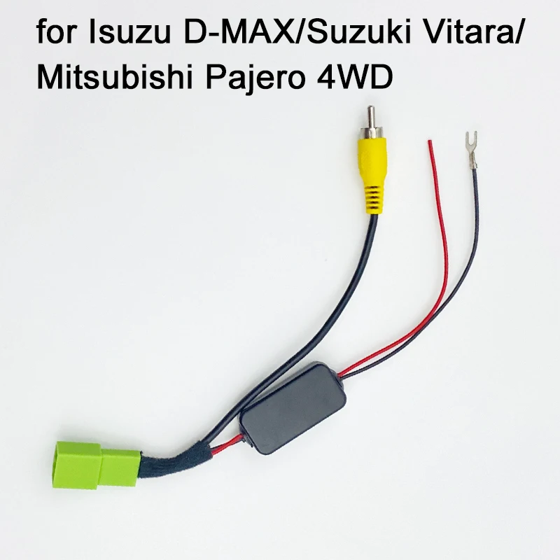 

5 pins for Isuzu D-MAX/Suzuki Vitara/Mitsubishi Pajero 4WD Original factory automatic camera video output Reverse camera adapter