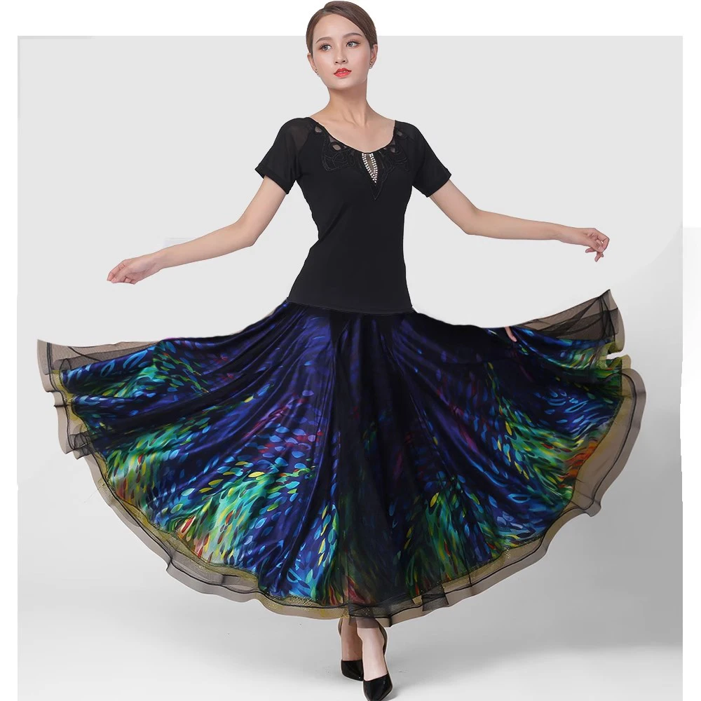 High Quality New  Ballroom Dance Competition Dress Standard Dresses Modern Performance  Costume Women Big Swing Waltz Clothes