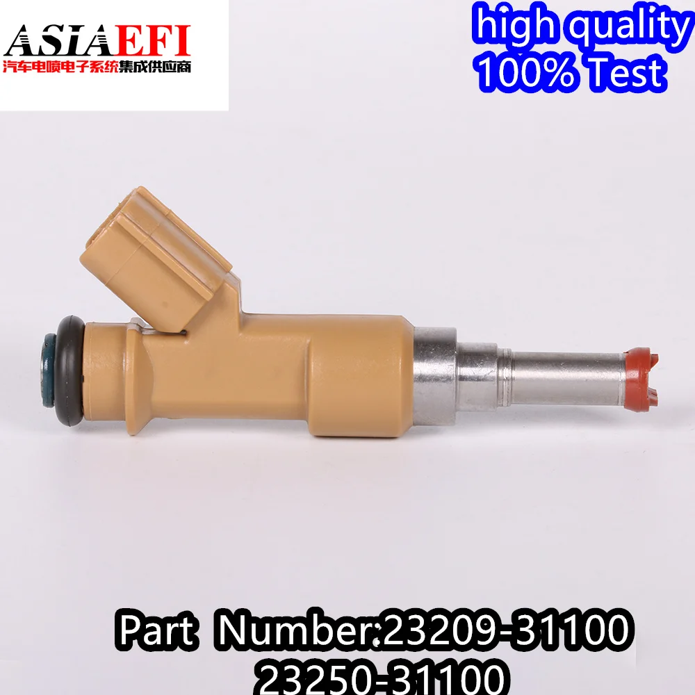 6PCS High Quality Fuel Injector Nozzle OEM 23209-31100 23250-31100 For Toyota Land Cruiser Prado 4.6L V8 08-16