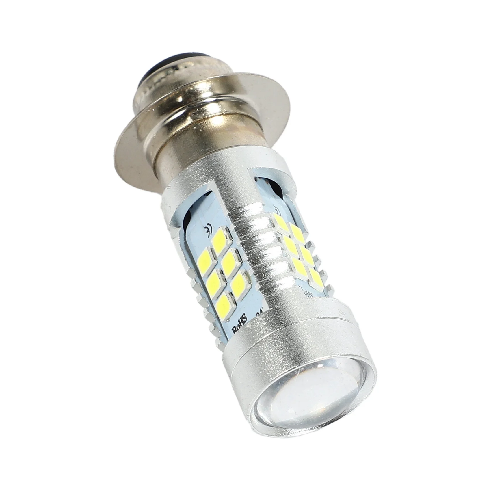 #04H (silver)H6 Single-Claw Motorcycle 3030 21SMD Led Headlight Light Lamp Bulb,Automotive Parts & Accessories
