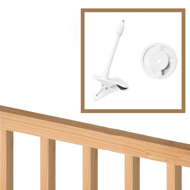 B04C-For LP-LINK Baby Monitor Mount Bracket Camera Wall Holder Hole-Free Installation Secure Crib Attachment