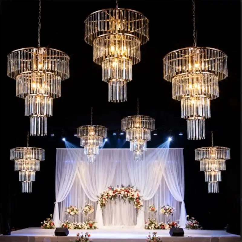 

4pcs Wedding Pendant Props Ceiling Hanging Display , Party Luxury Lights Decoration , Stage, Banquet Hall Decoration