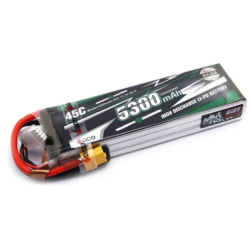 Gens ACE Lipo 3S Lithium Battery 11.1V 800 1000 1300 1800 2200 3300 4000 5300MAH 15C 20C 25C Four Axis Car Drone Batteries