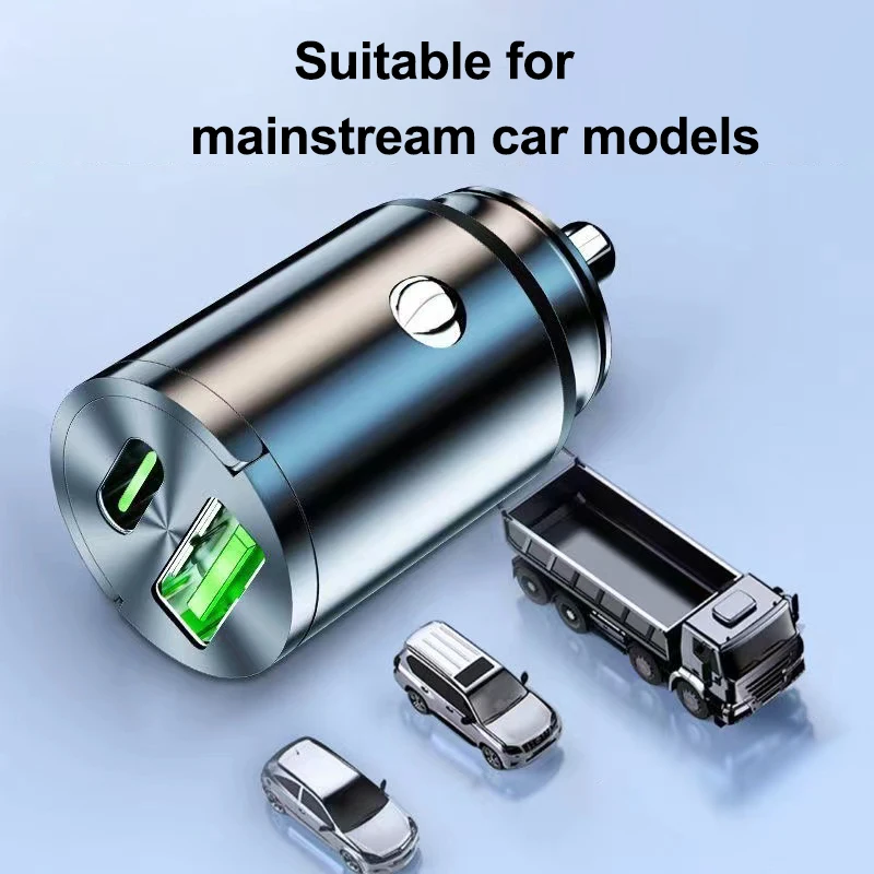 شاحن سيارة USB Type-C محول شحن سريع لشركة هيونداي توكسون IX35 I30 I20 كونا كوبيه فيلوستر I40 جيتز اكسسوارات السيارات #6