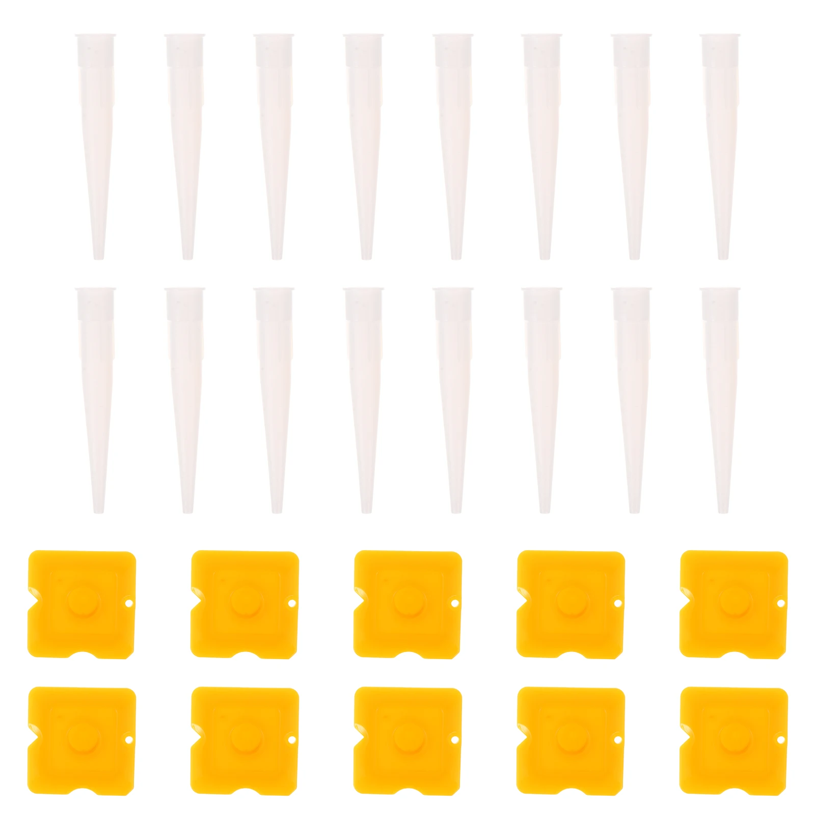 

36 Pcs Caulking Nozzle Sealant Kit Remover Seam Glue Spatula Applicator Silica Gel Bath Bathroom Tool Set Easy Use Practical